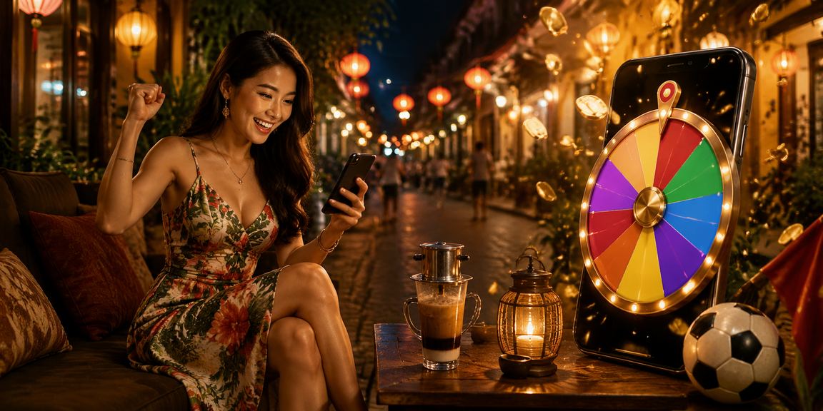 Người chơi Hà Nội theo dõi tỷ lệ cược và thưởng casino bên tách cà phê buổi sáng